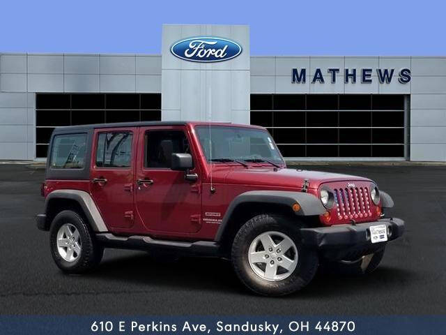 2012 Jeep Wrangler Unlimited for sale at Mathews Ford in Sandusky OH