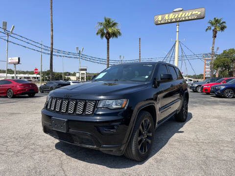 2017 Jeep Grand Cherokee for sale at A MOTORS SALES AND FINANCE in San Antonio TX