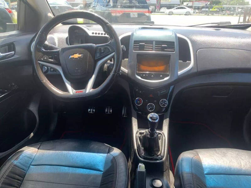 2013 Chevrolet Sonic RS Manual