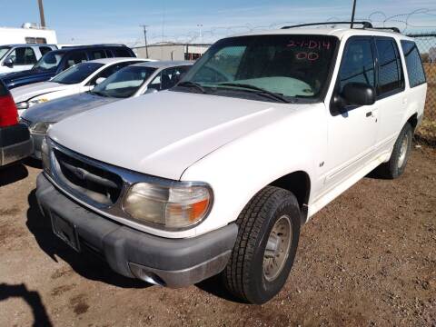 2000 Ford Explorer for sale at PYRAMID MOTORS - Fountain Lot in Fountain CO