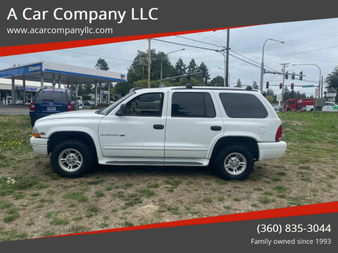 2000 Dodge Durango for sale at A Car Company LLC in Washougal WA