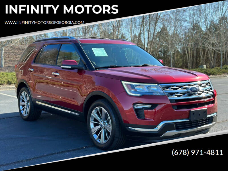 2018 Ford Explorer for sale at INFINITY MOTORS in Gainesville GA