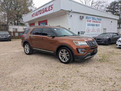 2017 Ford Explorer for sale at H D Auto Sales in Denham Springs LA