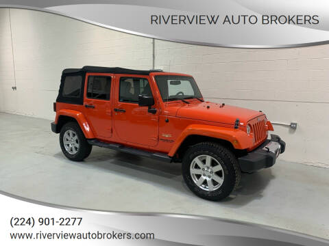 2015 Jeep Wrangler Unlimited for sale at Riverview Auto Brokers in Des Plaines IL