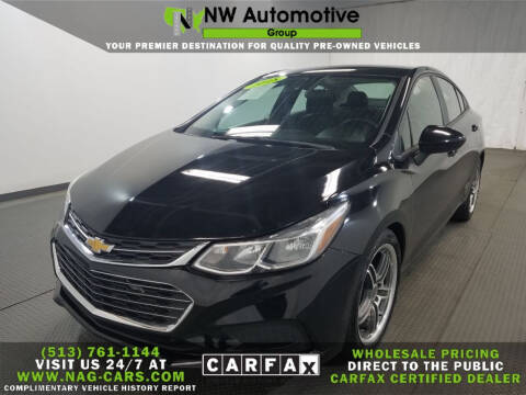 2018 Chevrolet Cruze for sale at NW Automotive Group in Cincinnati OH