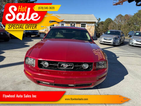 2008 Ford Mustang for sale at Flywheel Auto Sales Inc in Woodstock GA