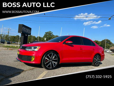 2012 Volkswagen Jetta for sale at BOSS AUTO LLC in Norfolk VA