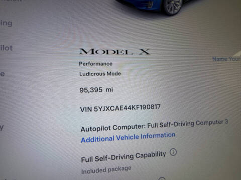 2019 Tesla Model X Performance