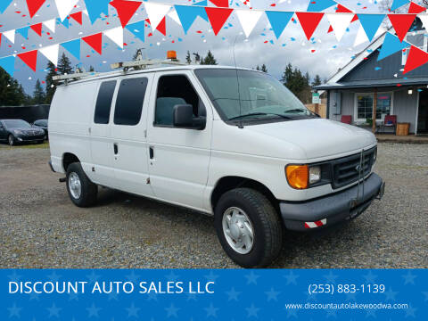 2007 Ford E-Series Cargo for sale at DISCOUNT AUTO SALES LLC in Spanaway WA