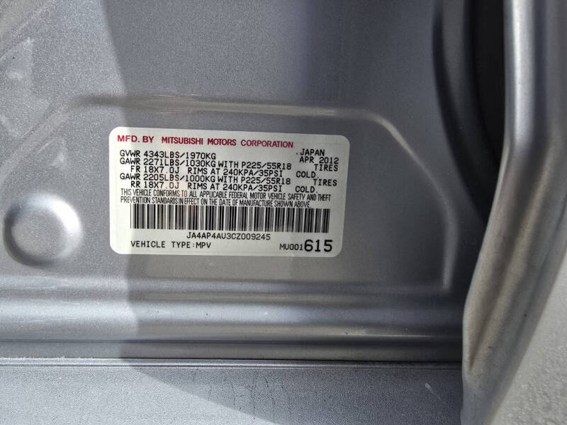 2012 Mitsubishi Outlander Sport SE