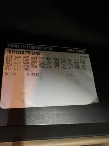 2000 Chevrolet Corvette