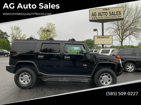 2003 HUMMER H2 for sale at AG Auto Sales in Ontario NY