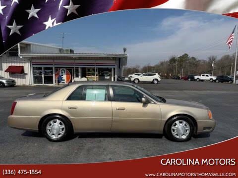 2005 Cadillac DeVille for sale at Carolina Motors in Thomasville NC