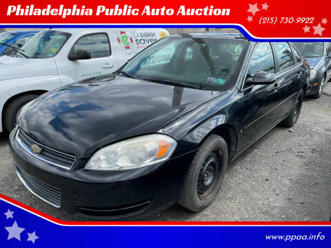 2007 Chevrolet Impala for sale at Philadelphia Public Auto Auction in Philadelphia PA