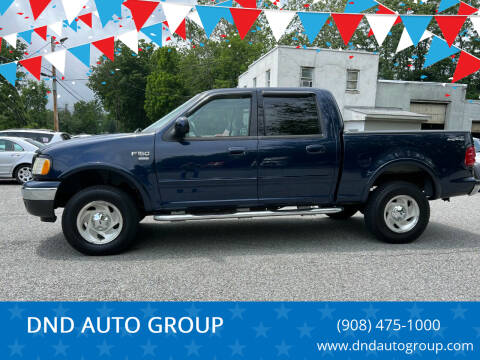 2003 Ford F-150 for sale at DND AUTO GROUP in Belvidere NJ