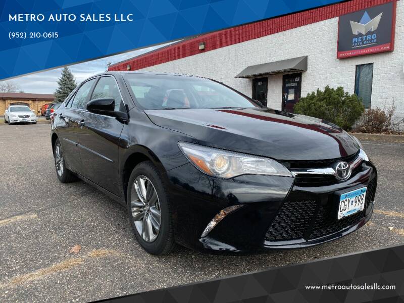 2017 Toyota Camry for sale at METRO AUTO SALES LLC in Blaine MN