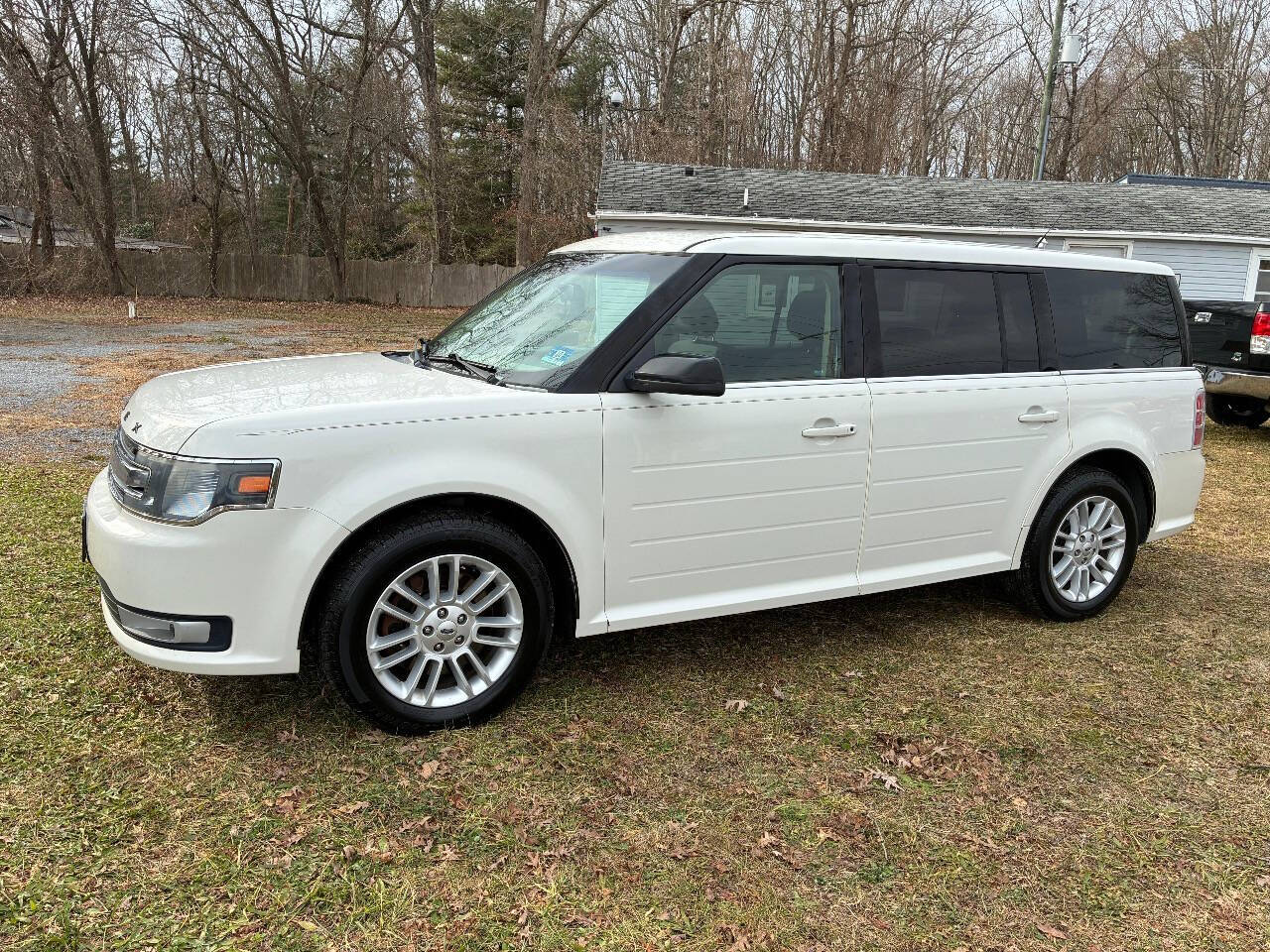 White 2013 Ford Flex SEL SEL 4dr Crossover 1