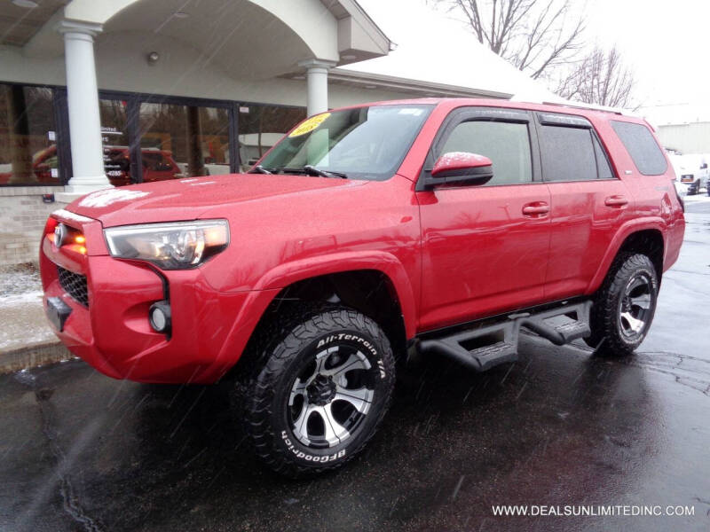 2018 Toyota 4Runner for sale at DEALS UNLIMITED INC in Portage MI