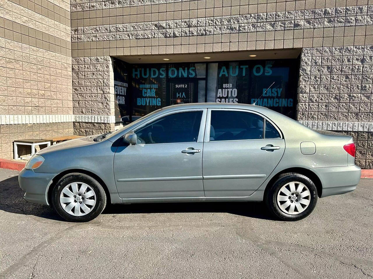 2003 Toyota Corolla for sale at HUDSONS AUTOS in Gilbert, AZ