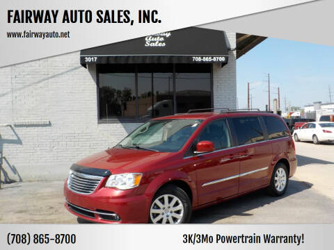 2016 Chrysler Town and Country for sale at FAIRWAY AUTO SALES, INC. in Melrose Park IL