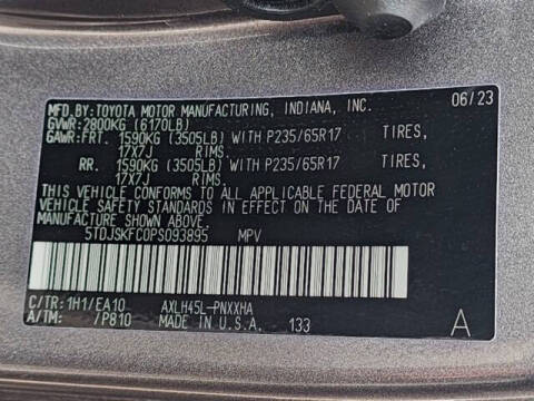 2023 Toyota Sienna XLE 7-Passenger