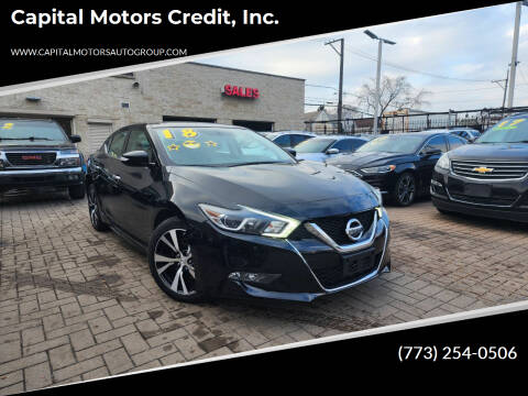 2018 Nissan Maxima for sale at Capital Motors Credit, Inc. in Chicago IL