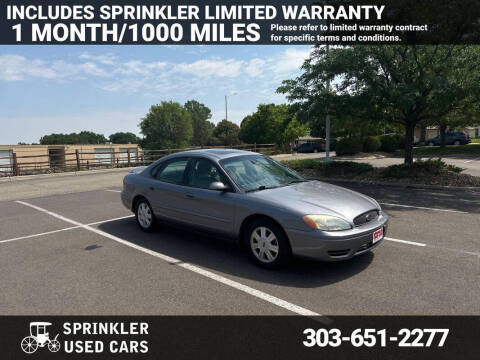 2007 Ford Taurus for sale at Sprinkler Used Cars in Longmont CO