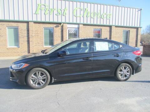 2018 Hyundai Elantra for sale at First Choice Auto in Greenville SC