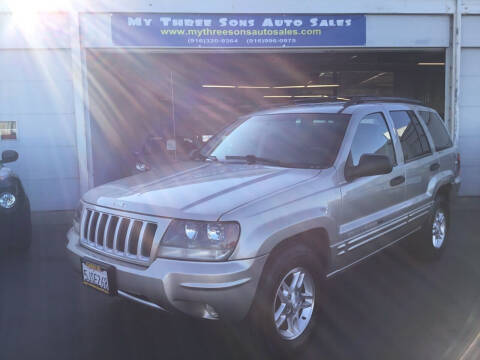 2004 Jeep Grand Cherokee for sale at My Three Sons Auto Sales in Sacramento CA