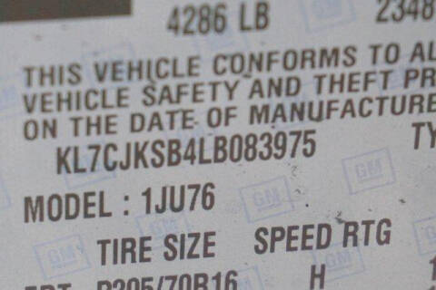 2020 Chevrolet Trax LS