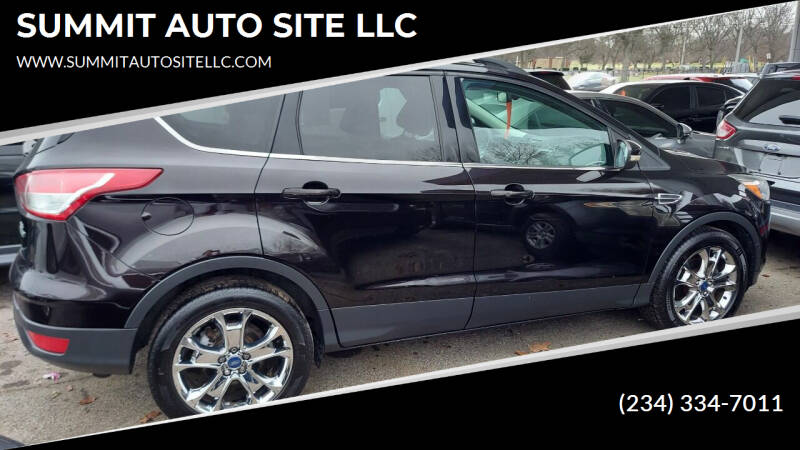 2013 Ford Escape for sale at SUMMIT AUTO SITE LLC in Akron OH