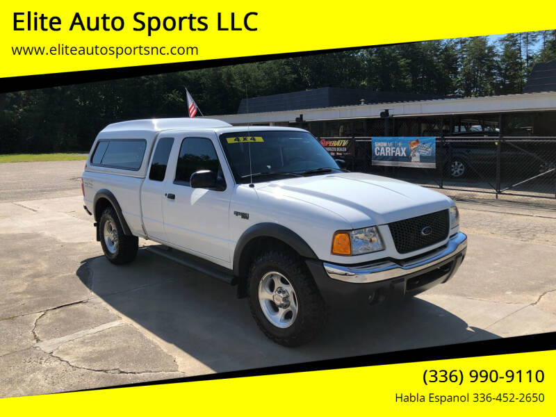 2001 Ford Ranger for sale at Elite Auto Sports LLC in Wilkesboro NC