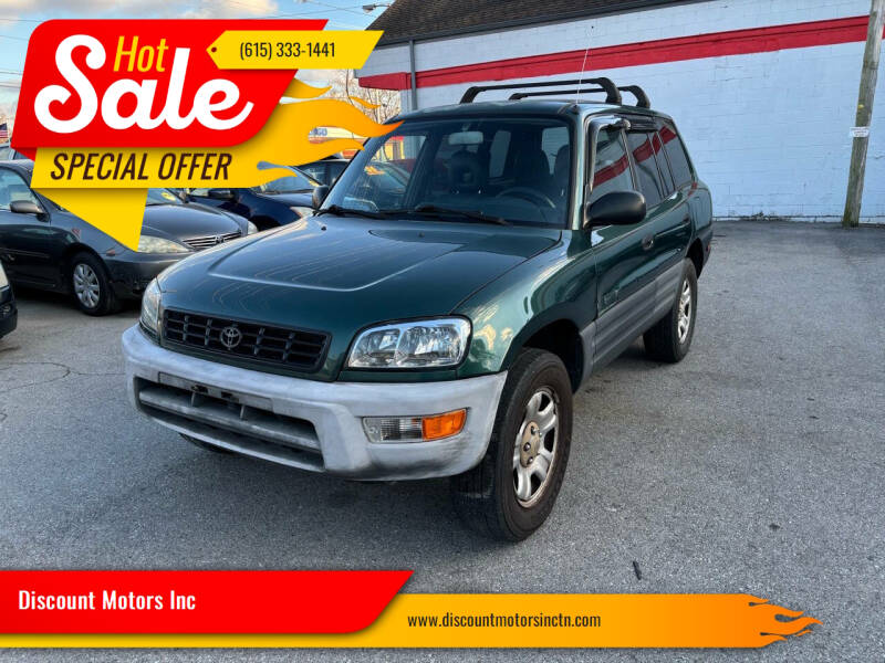 1998 Toyota RAV4 for sale at Discount Motors Inc in Nashville TN