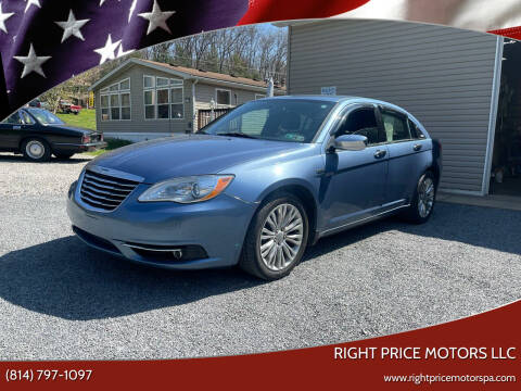 2011 Chrysler 200 for sale at Right Price Motors LLC in Cranberry PA