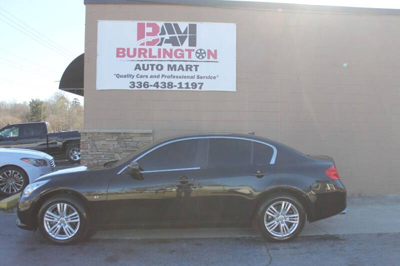 2015 Infiniti Q40 for sale at Burlington Auto Mart in Burlington NC