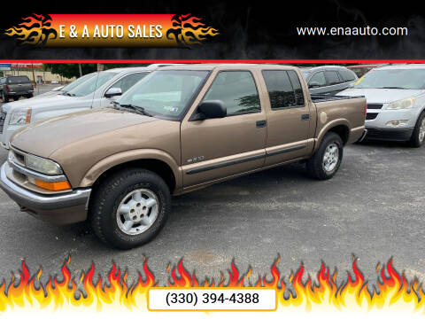 2002 Chevrolet S-10 for sale at E & A Auto Sales in Warren OH