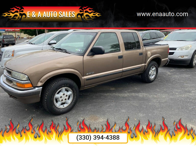 2002 Chevrolet S-10 for sale at E & A Auto Sales in Warren OH