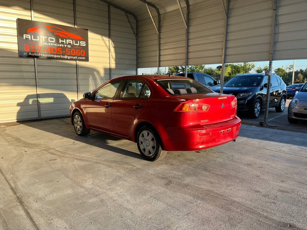 2009 Mitsubishi Lancer for sale at Auto Haus Imports in Grand Prairie, TX