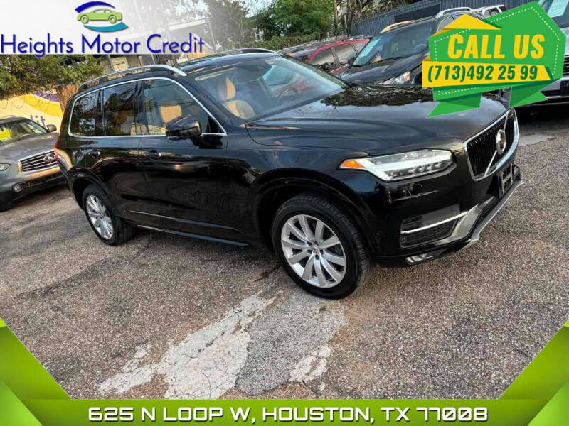 2016 Volvo XC90 for sale at Heights Motor Credit in Houston TX