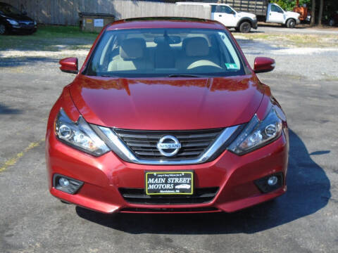 2016 Nissan Altima for sale at MAIN STREET MOTORS in Norristown PA