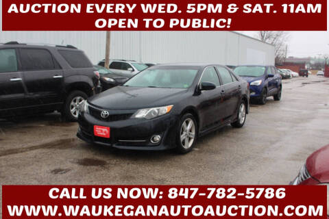 2013 Toyota Camry for sale at Waukegan Auto Auction in Waukegan IL