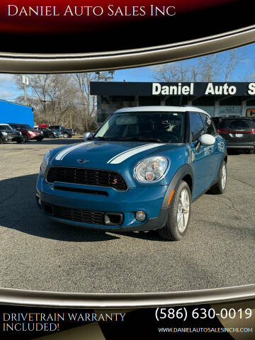 2012 MINI Cooper Countryman for sale at Daniel Auto Sales Inc in Clinton Township MI