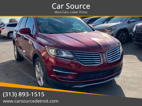 2017 Lincoln MKC for sale at Car Source in Detroit MI