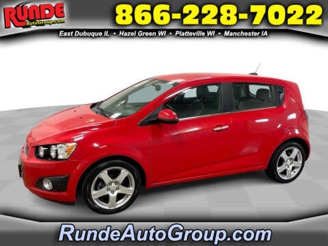 2015 Chevrolet Sonic for sale at Runde PreDriven in Hazel Green WI