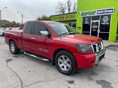 2006 Nissan Titan for sale at Empire Auto Group in Indianapolis IN