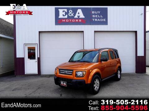 2008 Honda Element for sale at E&A Motors in Waterloo IA