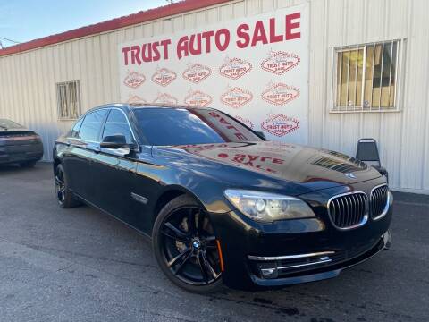 2015 BMW 7 Series for sale at Trust Auto Sale in Las Vegas NV