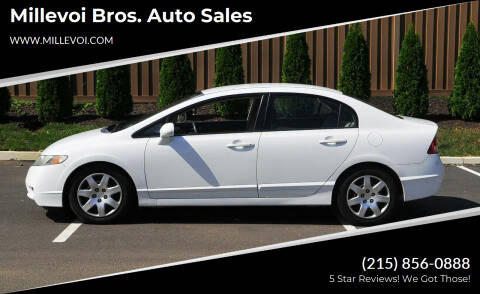 2010 Honda Civic for sale at Millevoi Bros. Auto Sales in Philadelphia PA