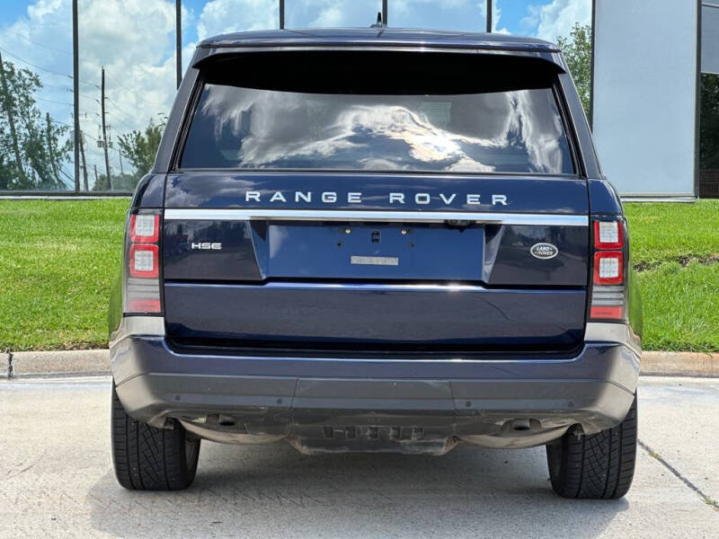 2016 Land Rover Range Rover HSE