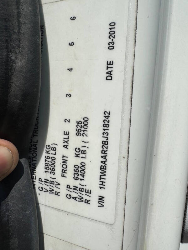 2011 International WorkStar 7300